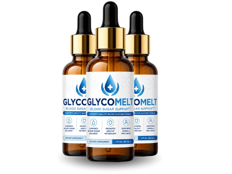 GlycoMelt 3 bottle popular supply, 90 day blood sugar support supply