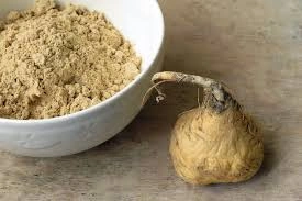 Maca root powder, a natural ingredient in GlycoMelt for metabolism and energy support
